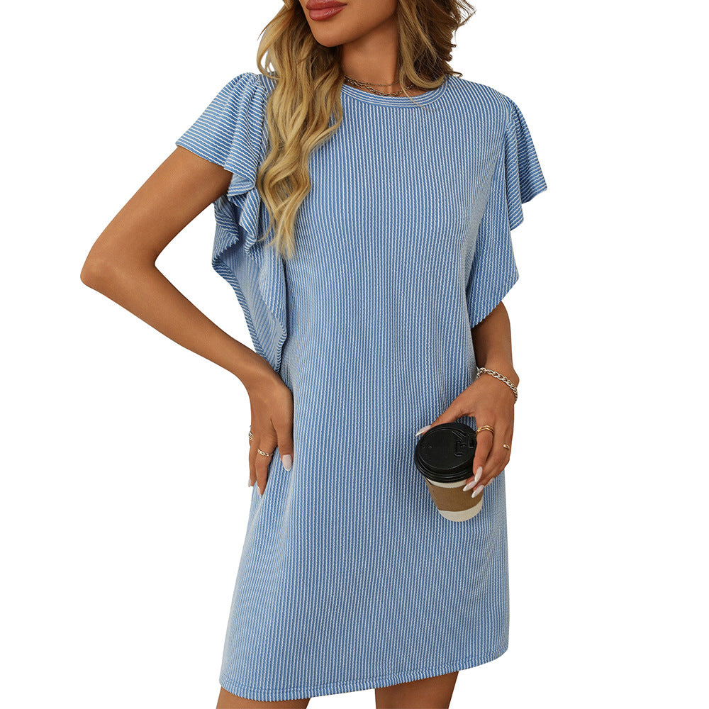 Ursula – Shiftkleid mit Volantärmeln