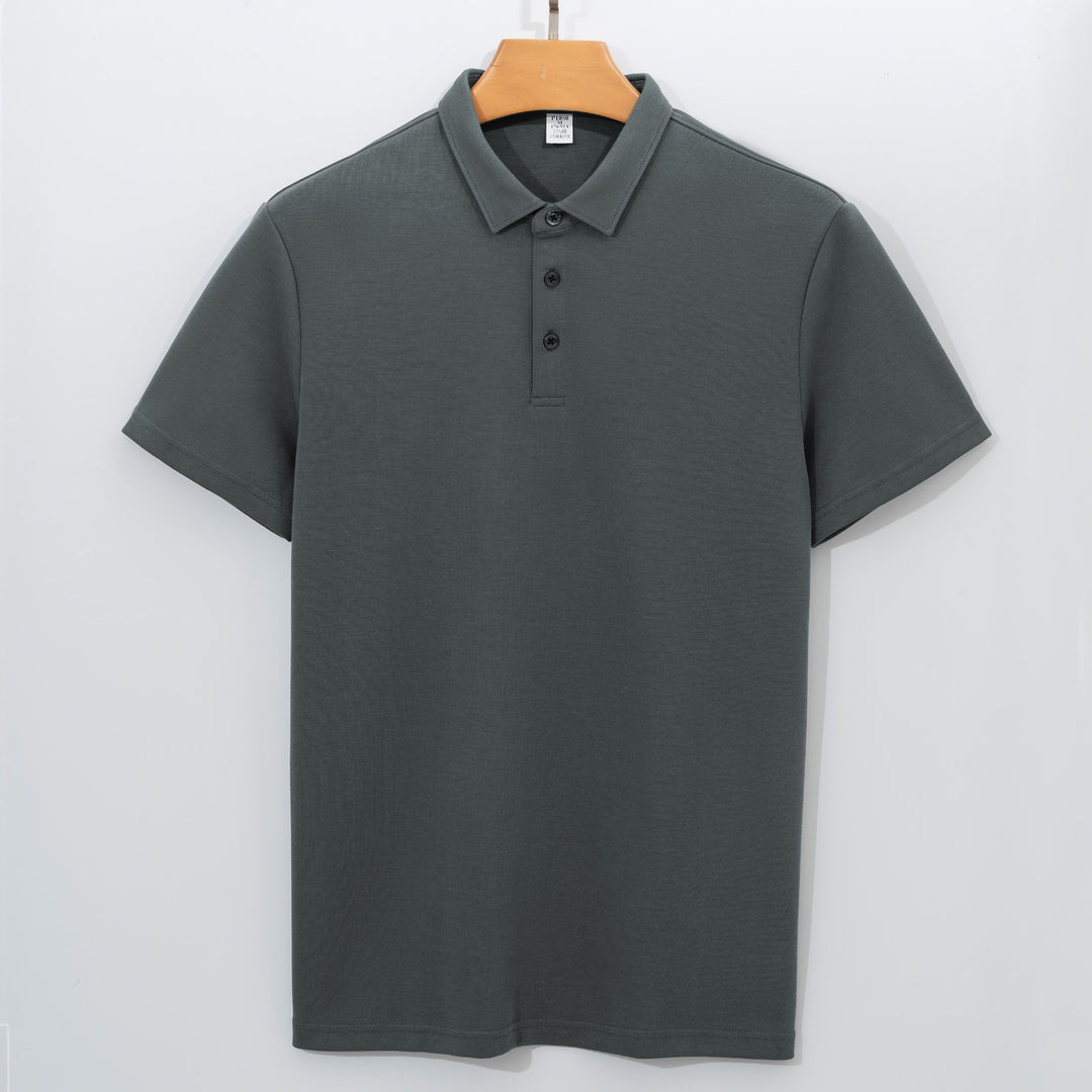 Tjorna – Klassisches Poloshirt mit Knopfleiste
