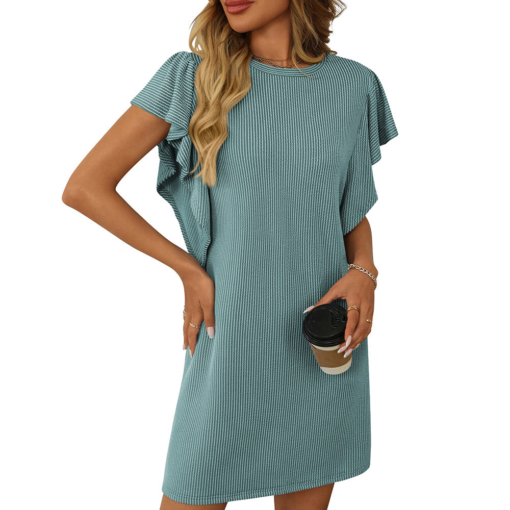 Ursula – Shiftkleid mit Volantärmeln