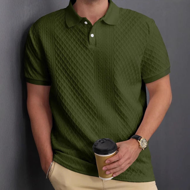 Torvin – Strukturiertes Poloshirt