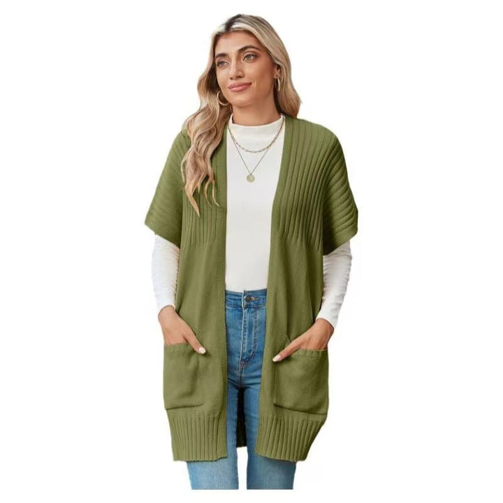 Lennara – Offener Strick-Cardigan