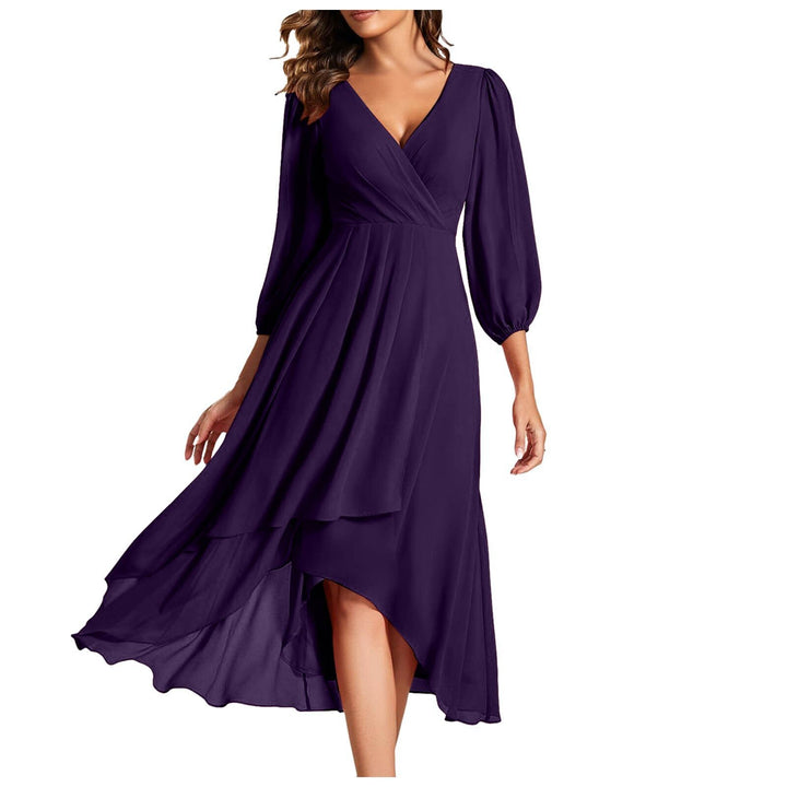 Tabea – Wickelkleid mit Asymmetrischem Saum