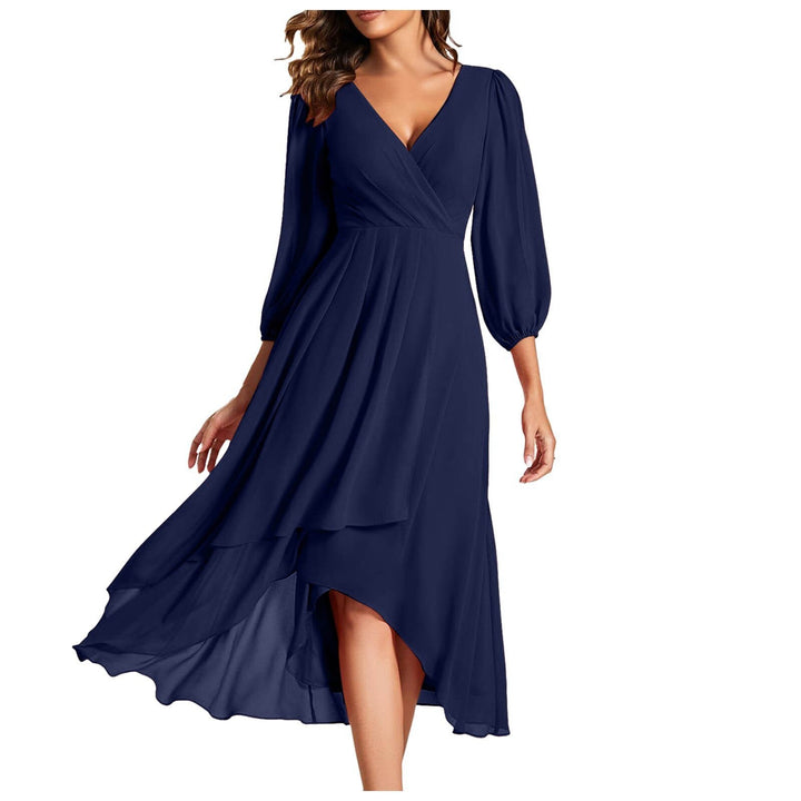 Tabea – Wickelkleid mit Asymmetrischem Saum