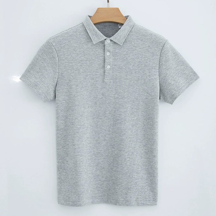 Tjorna – Klassisches Poloshirt mit Knopfleiste