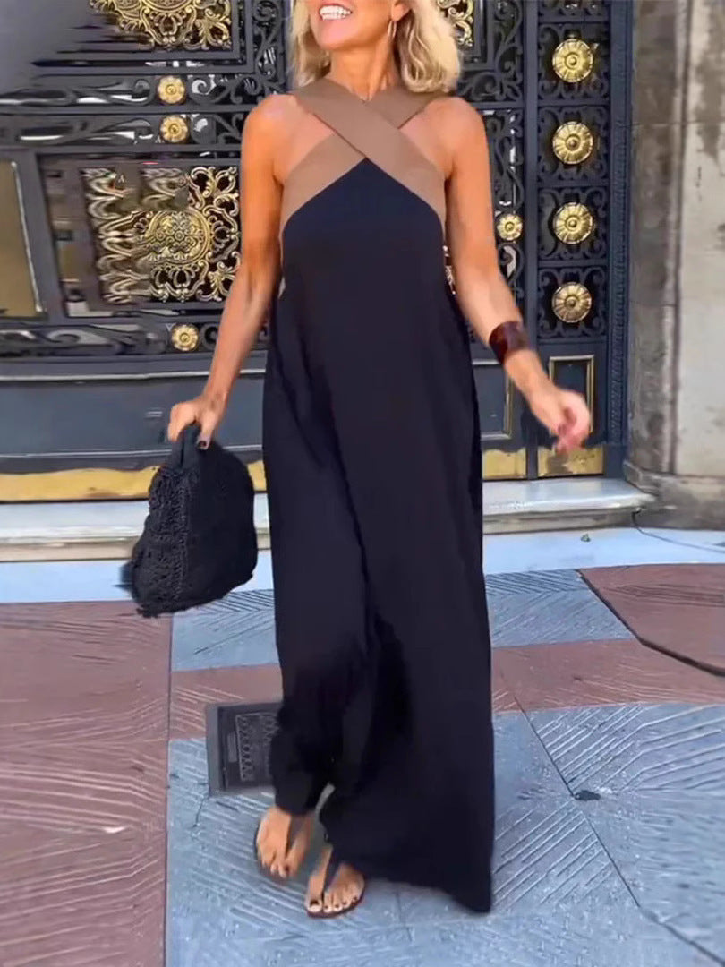 Nyra – Neckholder-Maxikleid