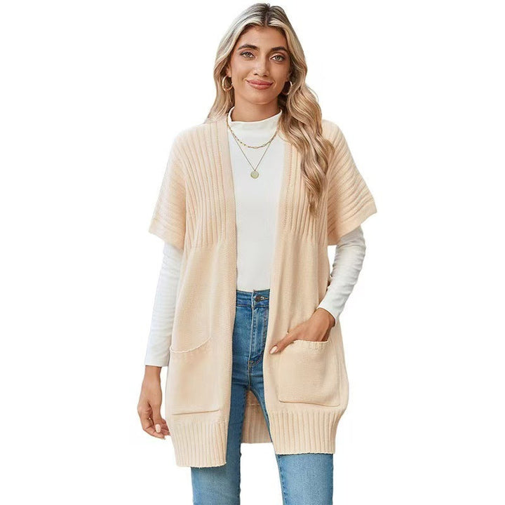 Lennara – Offener Strick-Cardigan
