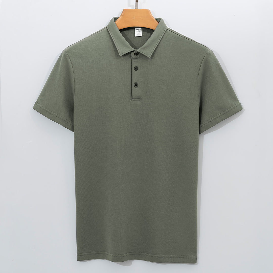 Tjorna – Klassisches Poloshirt mit Knopfleiste