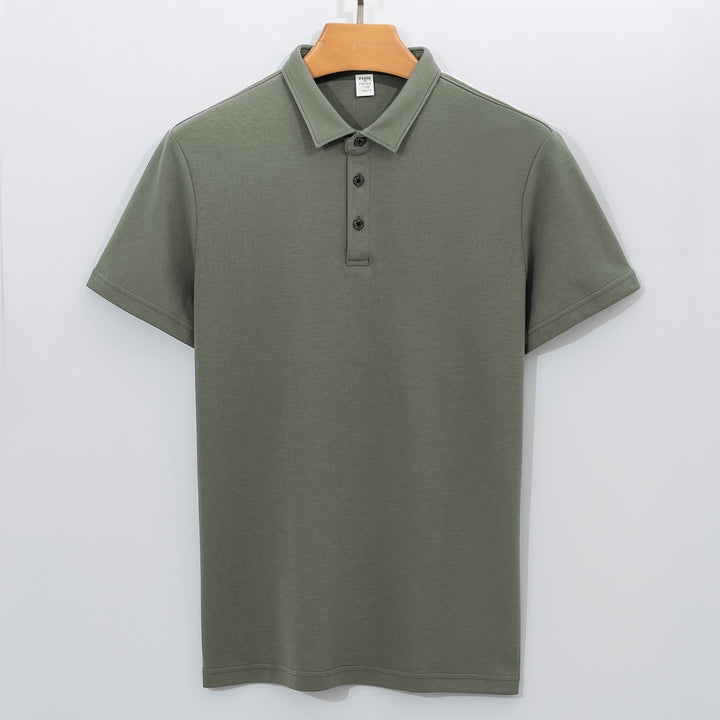 Tjorna – Klassisches Poloshirt mit Knopfleiste