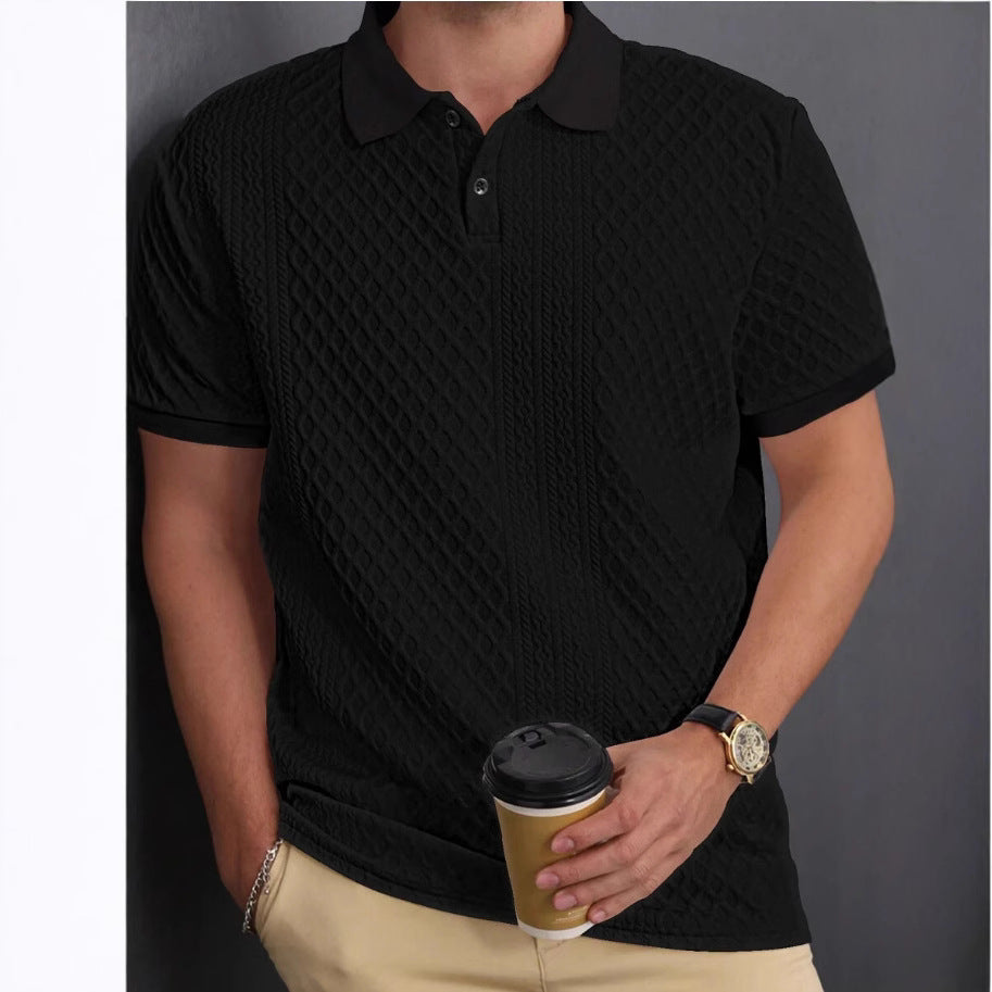 Torvin – Strukturiertes Poloshirt