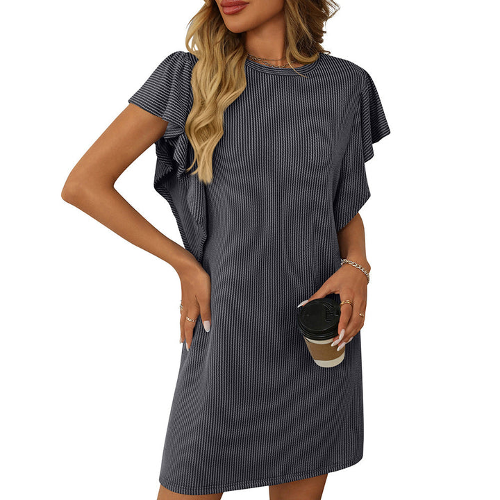 Ursula – Shiftkleid mit Volantärmeln