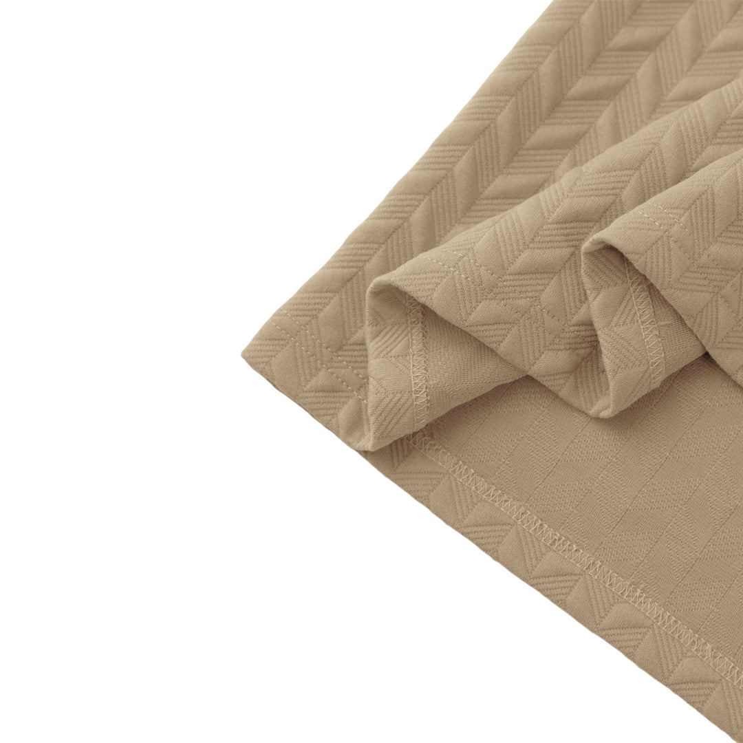 Gideon – Poloshirt mit Fischgrätstruktur
