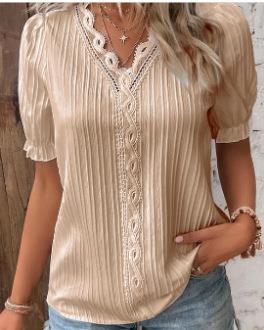 Elin – Verspielte Spitzenbluse