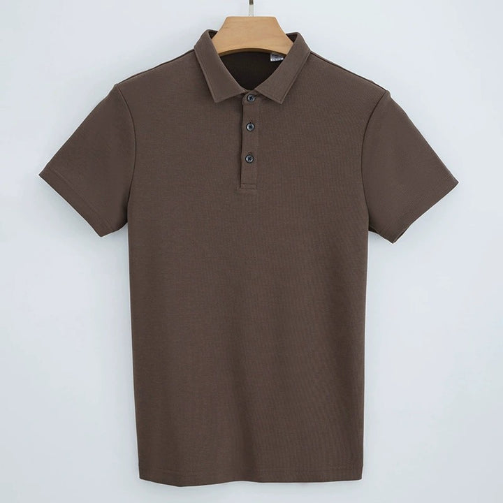 Tjorna – Klassisches Poloshirt mit Knopfleiste