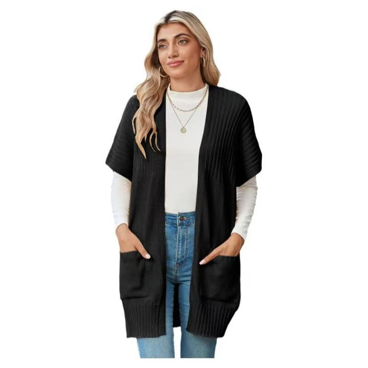 Lennara – Offener Strick-Cardigan
