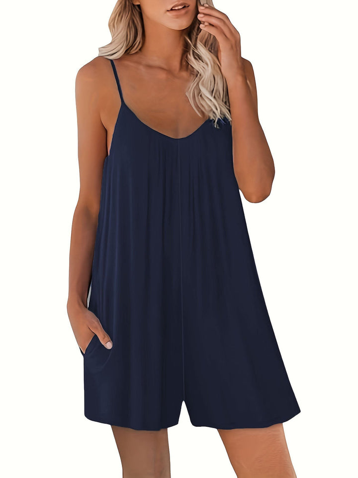 Ailsa – Lässiger Spaghettiträger-Romper