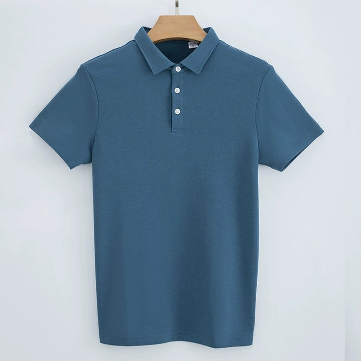 Tjorna – Klassisches Poloshirt mit Knopfleiste