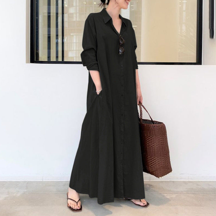 Roswitha – Longline Hemdblusenkleid