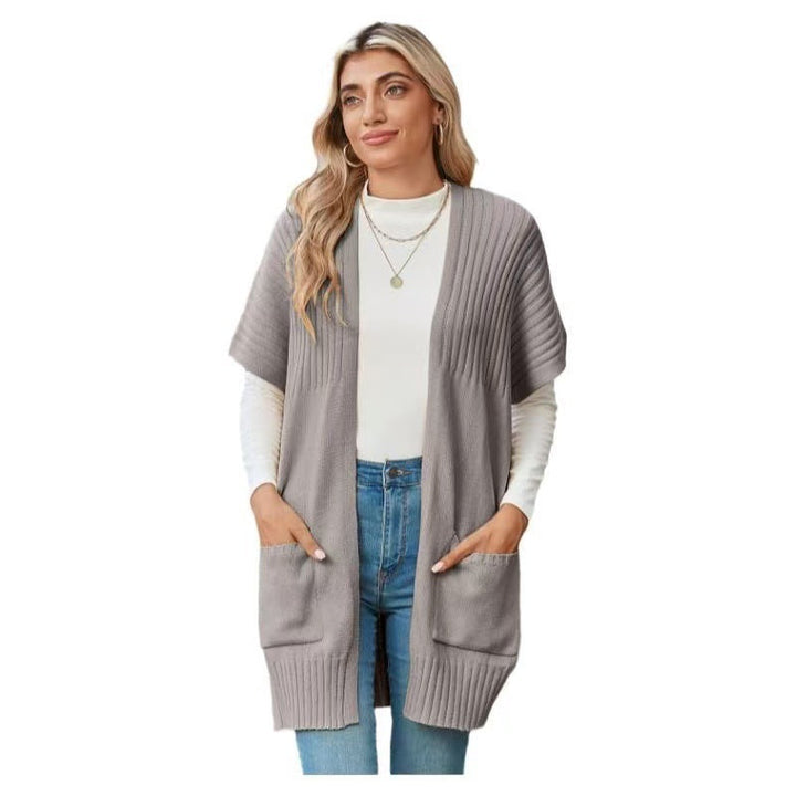 Lennara – Offener Strick-Cardigan