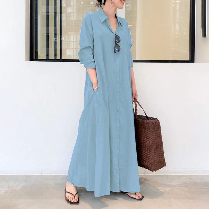 Roswitha – Longline Hemdblusenkleid