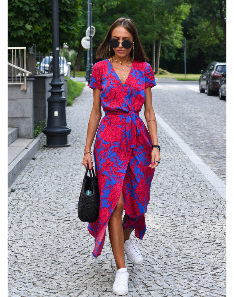 Alina – Wickelkleid mit Blumenprint