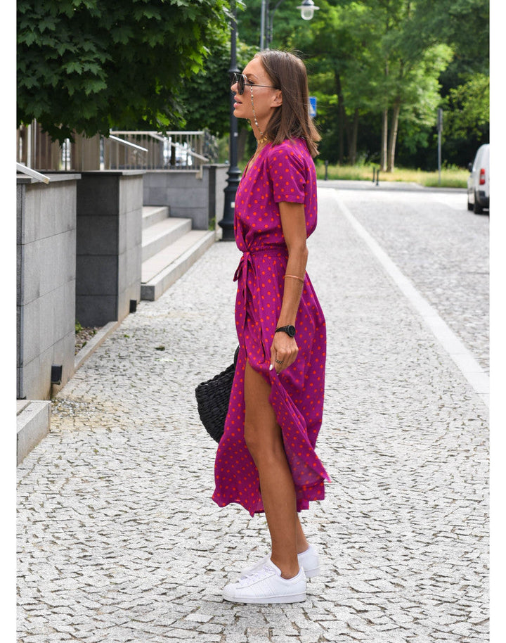 Alina – Wickelkleid mit Blumenprint