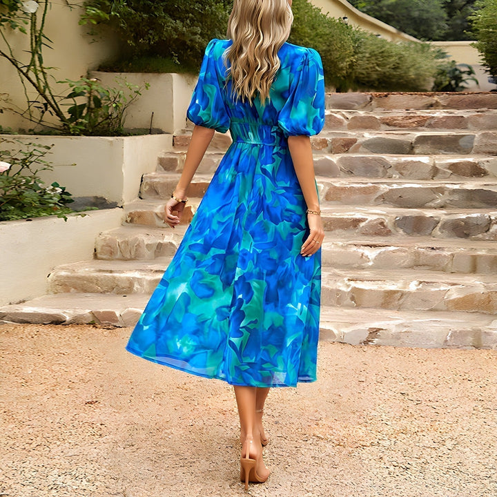 Liselotte – Maxikleid mit Blumenmuster