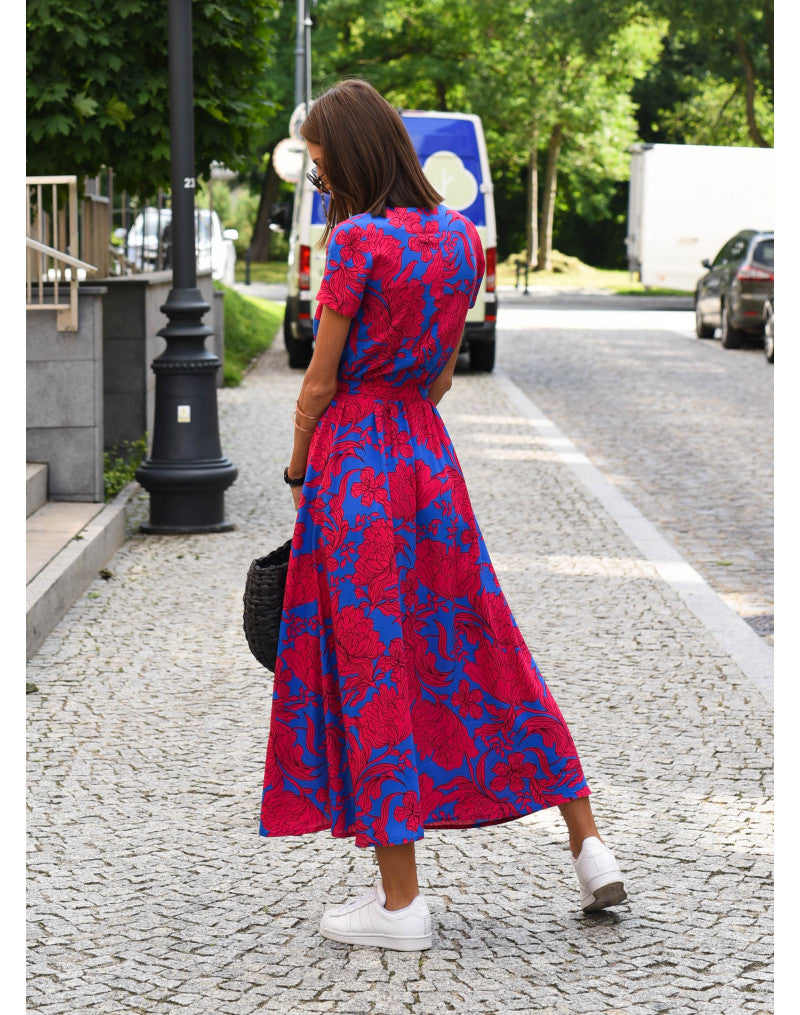 Alina – Wickelkleid mit Blumenprint