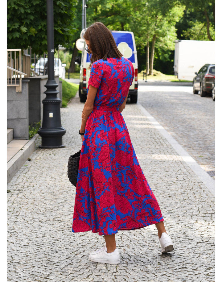 Alina – Wickelkleid mit Blumenprint