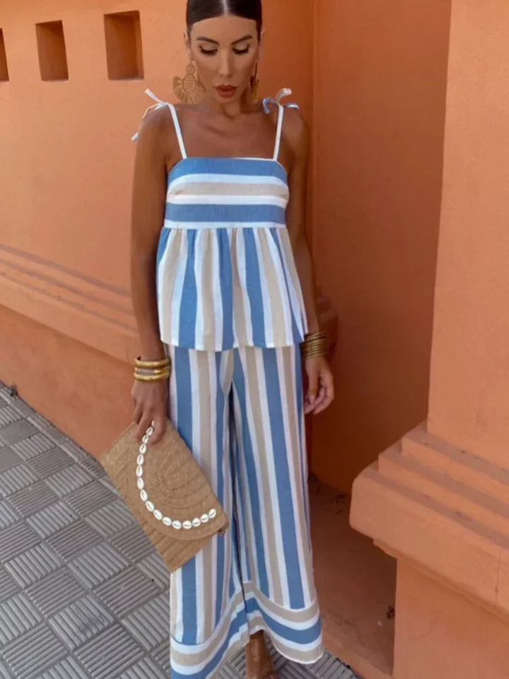 Hanne – Sommer-Set mit Bedruckter Hose