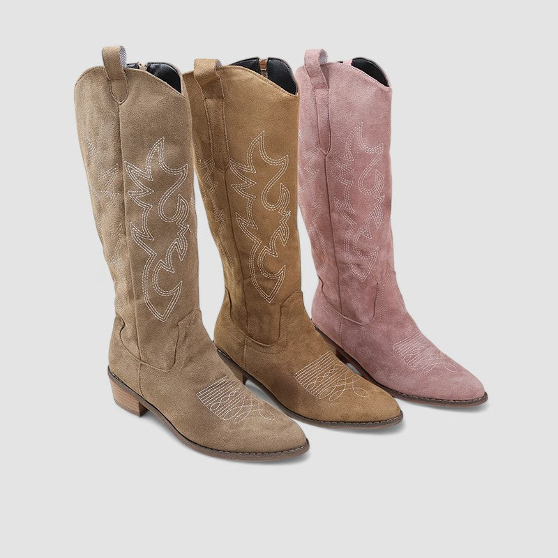 Firza – Western Kniehohe Stiefel