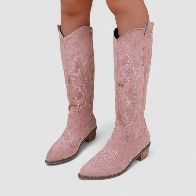 Firza – Western Kniehohe Stiefel