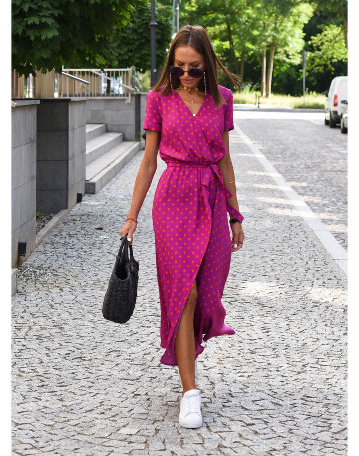 Alina – Wickelkleid mit Blumenprint