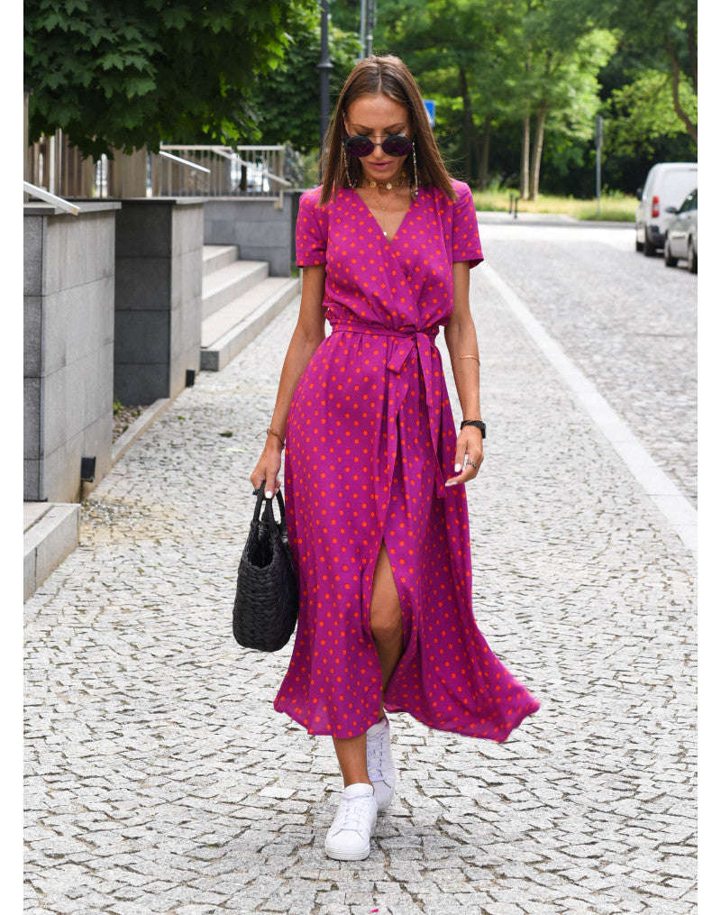 Alina – Wickelkleid mit Blumenprint