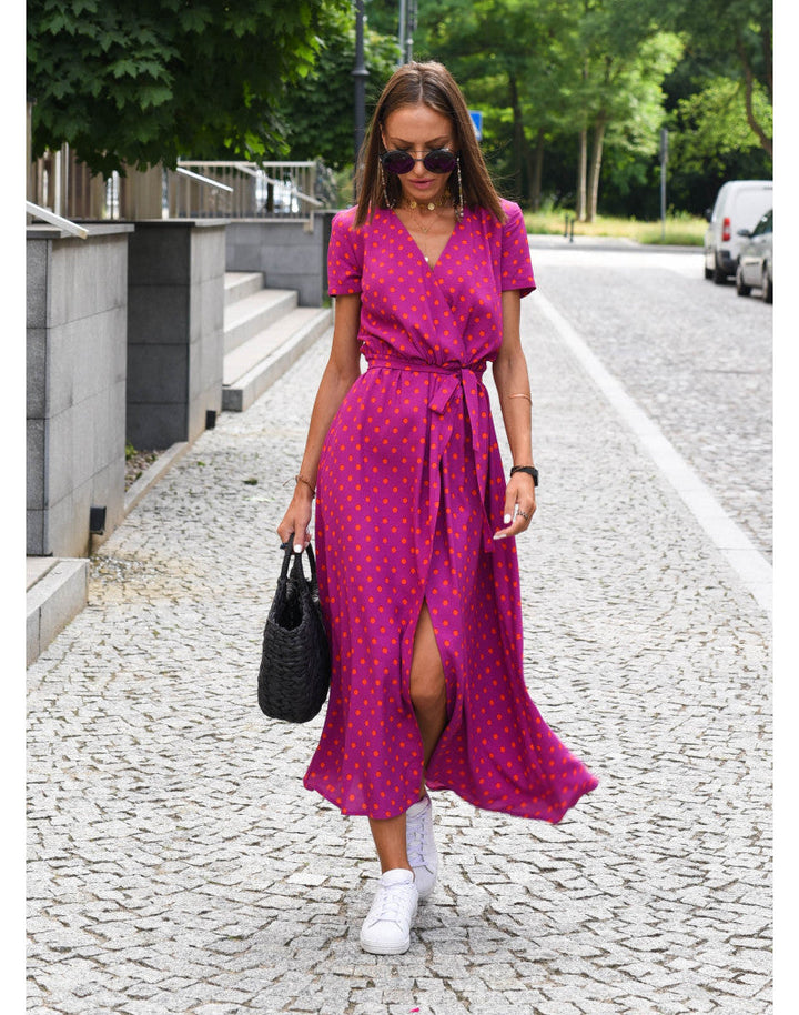 Alina – Wickelkleid mit Blumenprint