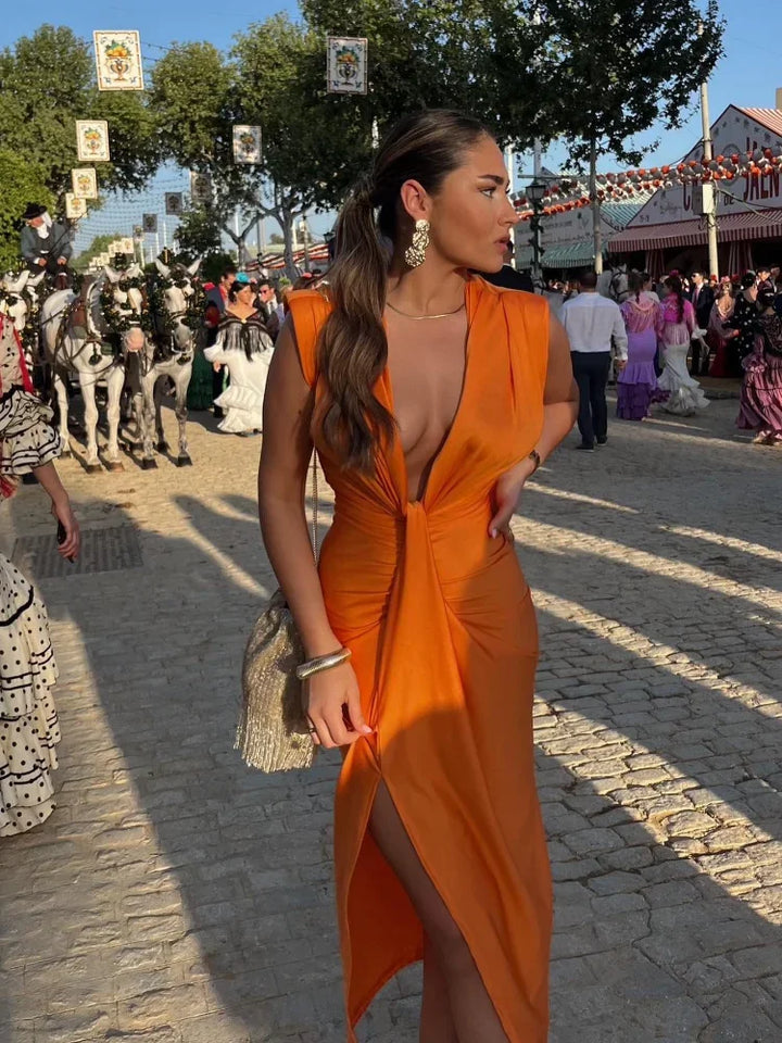 Moriah – Elegantes Plissiertes Kleid