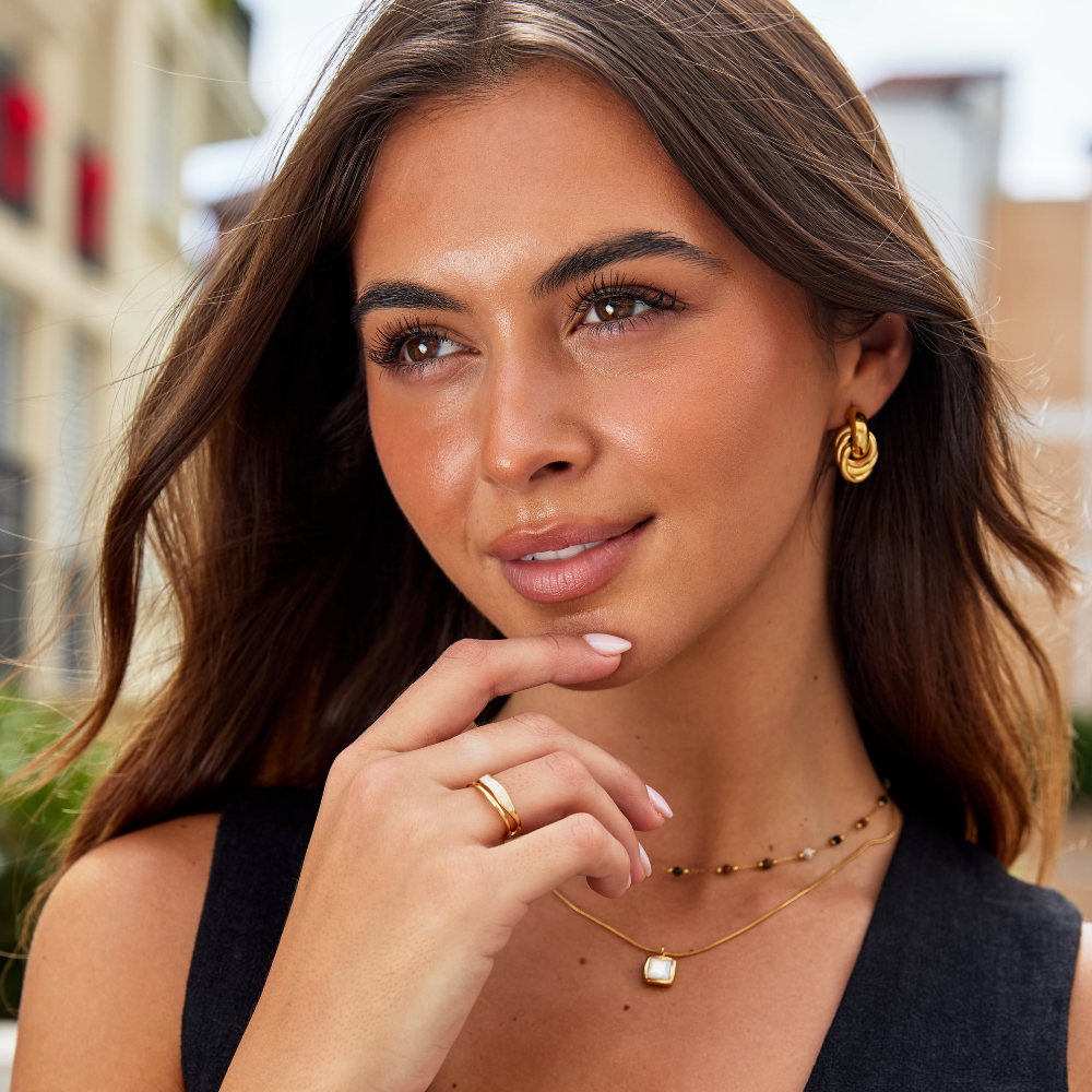 Einzigartiger Schicht-Ring