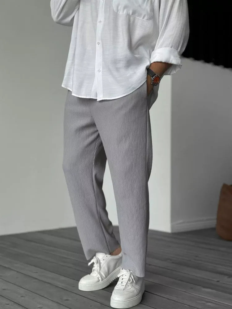 Yrian – Gerippte Relaxhose