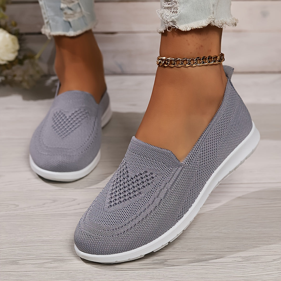 Evelyn – Atmungsaktive Slip-On Freizeitschuhe