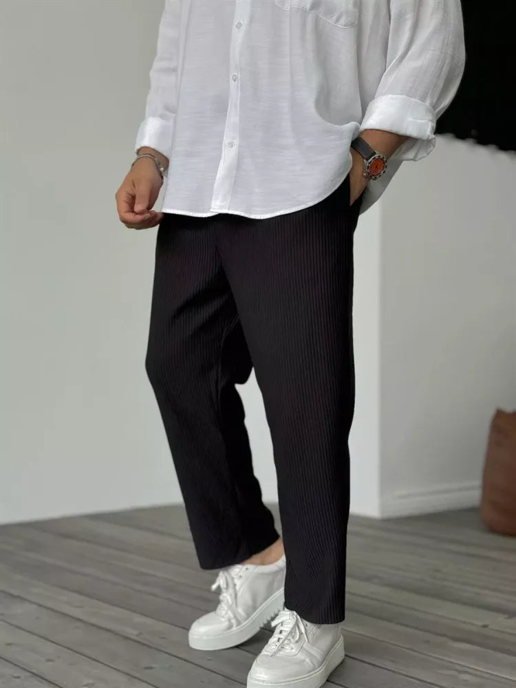 Yrian – Gerippte Relaxhose