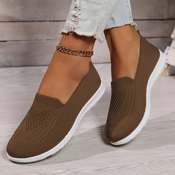 Evelyn – Atmungsaktive Slip-On Freizeitschuhe