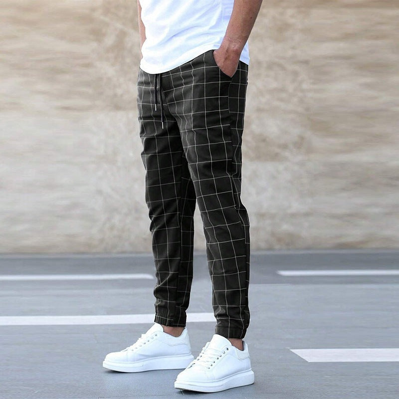 Colombo - Karo-Joggerhose für Männer