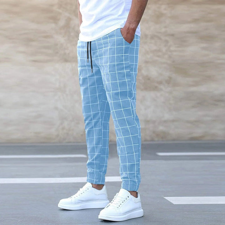 Colombo - Karo-Joggerhose für Männer