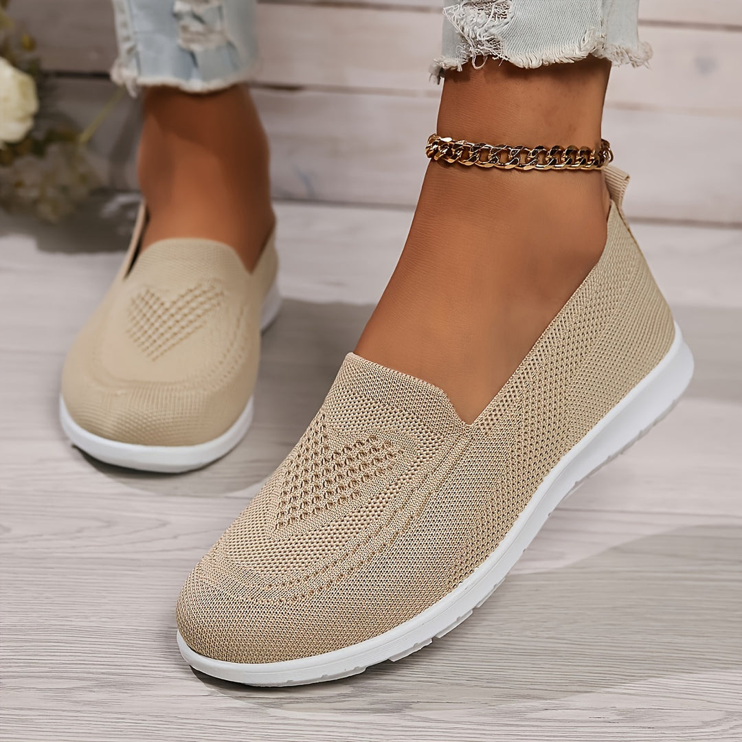 Evelyn – Atmungsaktive Slip-On Freizeitschuhe