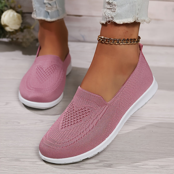 Evelyn – Atmungsaktive Slip-On Freizeitschuhe