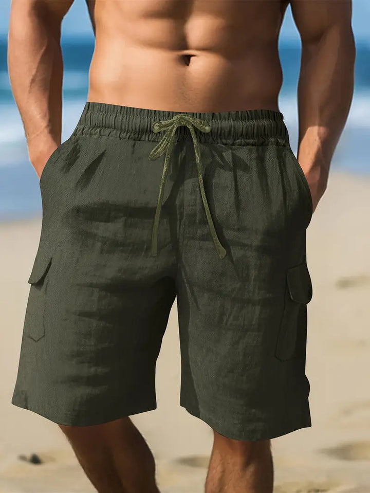 Claus – Cargo-Shorts mit Kordelzug