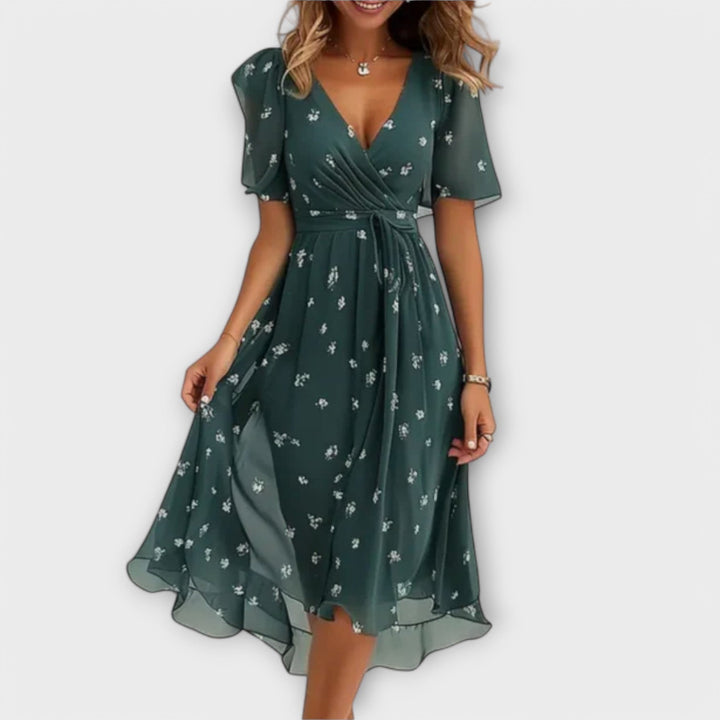 Trinity – Wickelkleid mit Blumenmuster