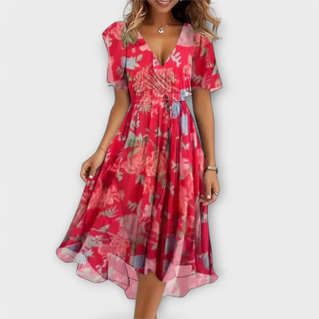 Trinity – Wickelkleid mit Blumenmuster