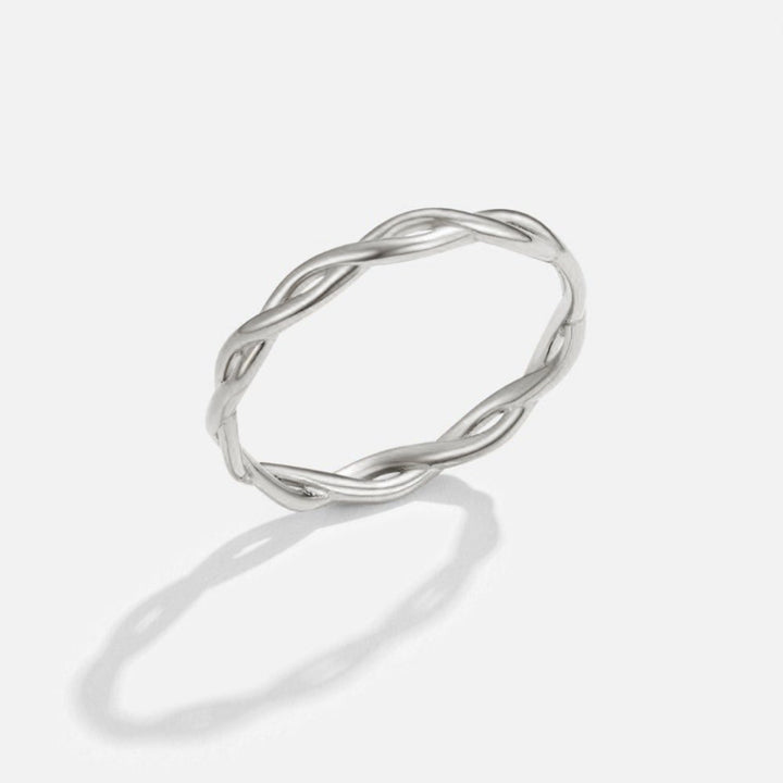 Infinity 18K Silber Dreh-Ring