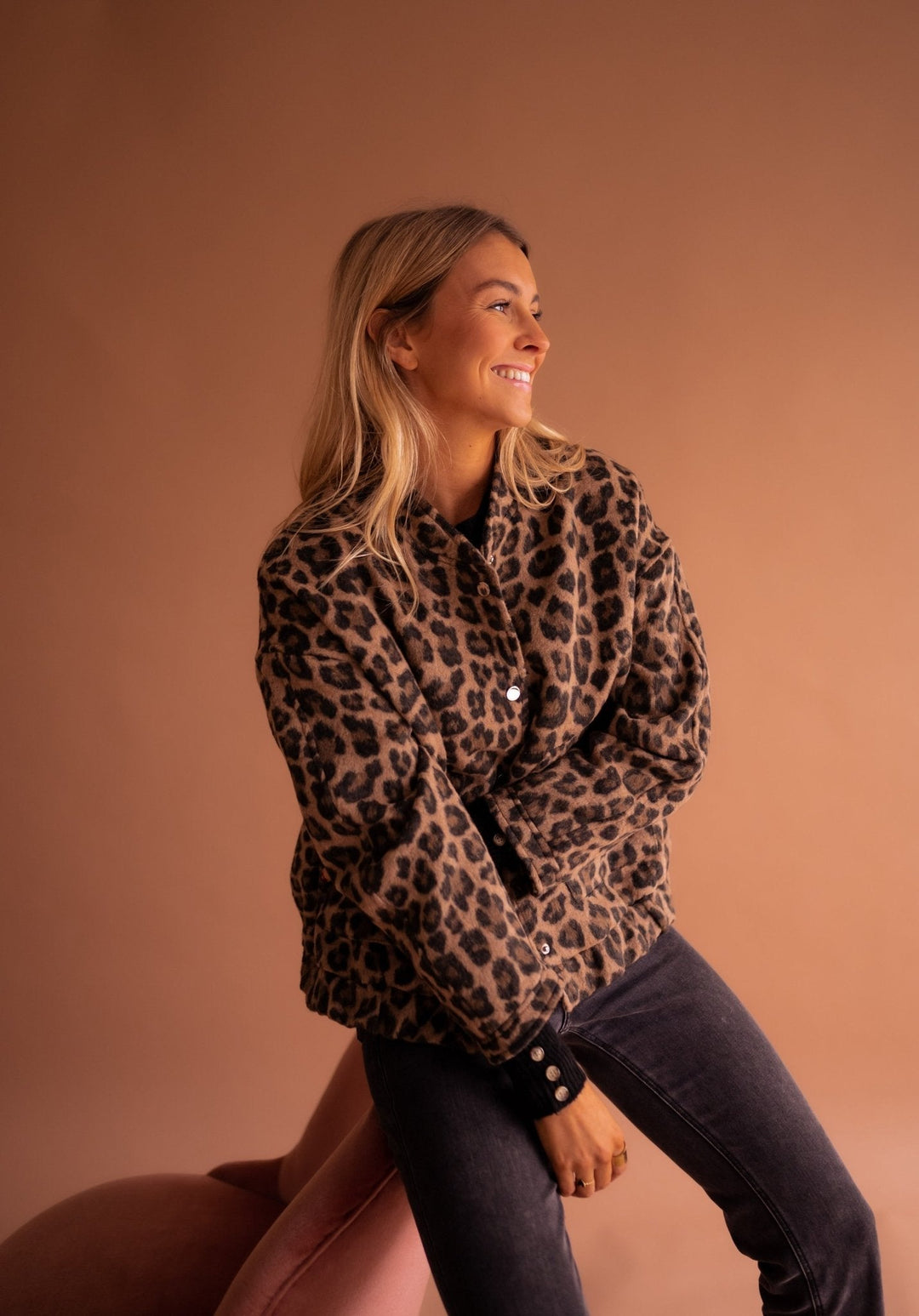 Runhild – Statement Print Jacke