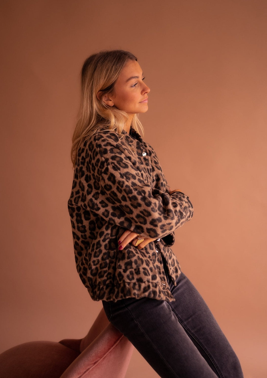 Runhild – Statement Print Jacke